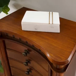 Kasey Jewelry Armoire Walnut - Powell Company -Baxton Studio Store GUEST a6a17780 3ea7 4a2b aa58 300b860f9cc6