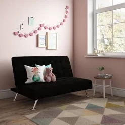 Mara Kids' Sofa Futon - Room & Joy -Baxton Studio Store GUEST a6b12c5f f56f 41b9 bca5 32abc635cc7f