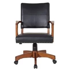 Wood Bankers Chair Black - OSP Home Furnishings -Baxton Studio Store GUEST a86599f1 f26d 48af 8331 1d9d6b1053f6