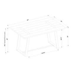 Brimfield Metal Base Dining Table - Threshold 9 Brimfield Metal Base Dining Table - Threshold -Baxton Studio Store GUEST a9d70af0 4bbb 4a50 943e 3523f38714e0