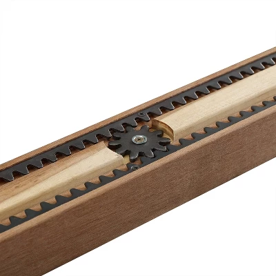 9pc Hayden Extendable Dining Set With Camille Chairs Matte Black/Slate - Crosley 12 9pc Hayden Extendable Dining Set With Camille Chairs Matte Black/Slate - Crosley - Image 10