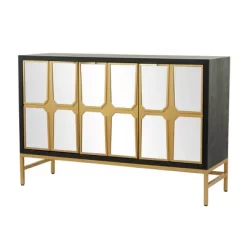 Glam Mirrored Wood Cabinet - Olivia & May -Baxton Studio Store GUEST aae65d12 cb7d 40ba 8d6e 56dc33719dd5