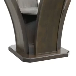 Simms Round Standard Height Dining Table Walnut - Picket House Furnishings -Baxton Studio Store GUEST ad41b1c4 75d9 427b a359 5587a3c09144