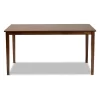 Eveline Rectangular Wood Dining Table Walnut Brown - Baxton Studio -Baxton Studio Store GUEST ad5bc500 3a69 42ae ab3e e3ff03590aa9