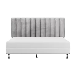 King Crestone Upholstered Headboard With Frame Gray - Hillsdale Furniture 14 King Crestone Upholstered Headboard With Frame Gray - Hillsdale Furniture -Baxton Studio Store GUEST ad6f95aa c661 4097 bd60 3ebcde9239ca