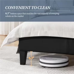 Yaheetech Upholstered Bed Frame With Button-Tufted Headboard -Baxton Studio Store GUEST ae2046a2 a096 4349 b4e0 47b138b3d6f5