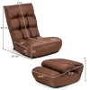 Costway 4-Position Adjustable Floor Chair Folding Lazy Sofa Cushioned Couch Lounger New 2 Costway 4-Position Adjustable Floor Chair Folding Lazy Sofa Cushioned Couch Lounger New -Baxton Studio Store GUEST ae39b03e 7b22 414d a469 ae3755779306