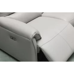 Lily Leather Power Recliner Sofa Loveseat With Power Headrests Gray - Abbyson Living -Baxton Studio Store GUEST af172d0c a26b 47c8 a520 36d6751b1d16