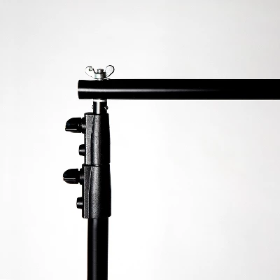 Room Dividers Now Freestanding Adjustable Room Divider Stand 25ft - 37ft 6in Wide - Black (Without Curtains) 6 Room Dividers Now Freestanding Adjustable Room Divider Stand 25ft - 37ft 6in Wide - Black (Without Curtains) - Image 4