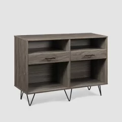Modern Hairpin Leg Storage Console Table - Saracina Home -Baxton Studio Store GUEST b0538cdc ba3d 4470 b788 cd37cd85d031