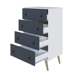 Set Of 2 Amber 6 Drawer Double Wide Dresser And 4 Tall Drawer Dresser - Manhattan Comfort -Baxton Studio Store GUEST b1f999df 0b43 4bf6 8eb0 1c65272e4953