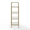 40" Aimee Short Etagere Gold - Crosley -Baxton Studio Store GUEST b2953d8b afb0 4e99 98b3 ad72d7eb7e41