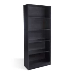 64.8" Oskar 5 Shelf Bookcase - Atlantic -Baxton Studio Store GUEST b2fc564c 2506 4862 9f57 2b235208ba4c