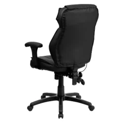 Emma And Oliver High Back Black LeatherSoft Multifunction Ergonomic Office Chair, Lumbar Knob 16 Emma And Oliver High Back Black LeatherSoft Multifunction Ergonomic Office Chair, Lumbar Knob -Baxton Studio Store GUEST b317d821 5f5e 4028 97b4 e885559bbf4c