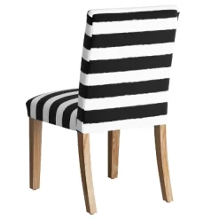 Hendrix Dining Chair Striped - Skyline Furniture -Baxton Studio Store GUEST b358cf2d 976d 4b75 bbb0 eac8948006b7