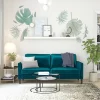 Winston Sofa With Pocket Coils Green Velvet - Mr. Kate -Baxton Studio Store GUEST b3aba1d6 ff48 4d36 acbc ecd03eee0a1d