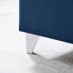 Button-Tufted Platform Bed With One Nightstand - ModernLuxe -Baxton Studio Store GUEST b57134bf 7a69 4e71 8d6b 7fa667a368e0