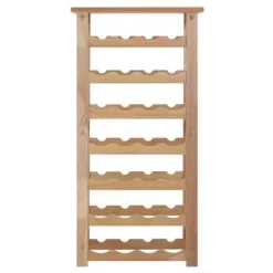 Napa Wine Rack Beech - Winsome -Baxton Studio Store GUEST b71c6ee7 161c 4b24 a420 397bf7a9bb4b