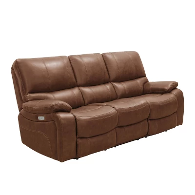 Quinby Leather Power Reclining Sofa - Abbyson Living 6 Quinby Leather Power Reclining Sofa - Abbyson Living - Image 4