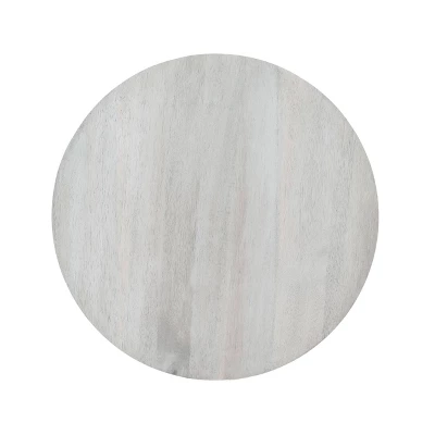 Naveed Wood Side Table Light Gray - Christopher Knight Home 4 Naveed Wood Side Table Light Gray - Christopher Knight Home - Image 2