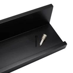 Set Of 2 (24") Modern Picture Ledge Wall Shelf Black - Inplace -Baxton Studio Store GUEST bbfeca8f 91dc 4958 a4d6 3c2e282145cc