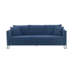 Heritage Fabric Upholstered Sofa - Armen Living -Baxton Studio Store GUEST bd9ddec3 e0ed 4bef 9286 42a735500058