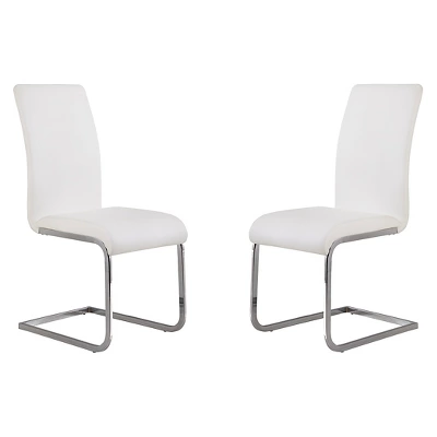 Set Of 2 Amanda Side Dining Chair - Armen Living 7 Set Of 2 Amanda Side Dining Chair - Armen Living - Image 5