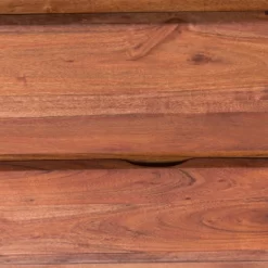 Wooden Dresser Or Display Unit With Metal Base Brown And Black - The Urban Port -Baxton Studio Store GUEST c0319bcf 0e4f 4aca 8272 261ae164596b