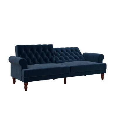 Upholstered Cassidy Futon Convertible Sofa Bed - Novogratz 6 Upholstered Cassidy Futon Convertible Sofa Bed - Novogratz - Image 4