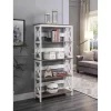 60" Oxford 5 Tier Bookcase - Breighton Home