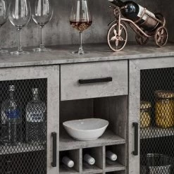 Tall Cabinet With Mesh Doors - Jill Zarin -Baxton Studio Store GUEST c0efaf31 89dc 4e01 bf6e bd60041d87ef