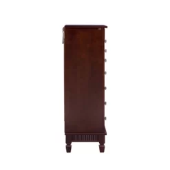 Tierra Contemporary Jewelry Armoire Merlot Brown - Powell Company -Baxton Studio Store GUEST c1317954 664b 4ef4 965c 596a33448ea0