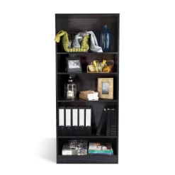64.8" Oskar 5 Shelf Bookcase - Atlantic -Baxton Studio Store GUEST c23e092d baca 441d a149 d3147e1fb27f