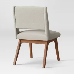 Holmdel Mid-Century Dining Chair Beige - Threshold™ -Baxton Studio Store GUEST c3b5d68f 1b72 4a75 9143 a532cb7baeb4