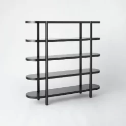 57" Portola Hills 5 Shelf Horizontal Bookcase - Threshold™ Designed With Studio McGee -Baxton Studio Store GUEST c3e902ad 7687 483a a885 6a70b1341eb1