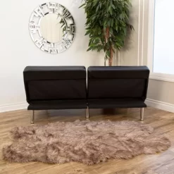 Mackenzie Leather Convertible Sofa - Abbyson Living -Baxton Studio Store GUEST c5529afb 1fa9 4d17 af60 5e1bbafbadd3