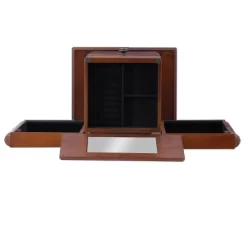 Wylie Jewelry Armoire Cherry Red - Powell Company -Baxton Studio Store GUEST c670e1a2 411b 4b91 89e1 a905283642a3