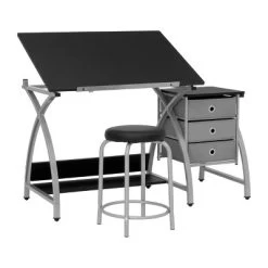 Comet Plus Drawing Table And Stool Set - Studio Designs -Baxton Studio Store GUEST c685b06f f25f 4e10 84ac 7f3931d90995