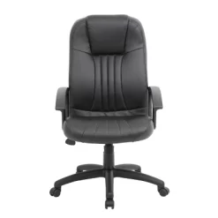 High Back Leather Plus Chair Black - Boss Office Products 12 High Back Leather Plus Chair Black - Boss Office Products -Baxton Studio Store GUEST c750193e 0bb8 481c a090 f9ff22bf4e40