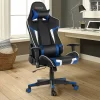 Costway Massage Gaming Chair Reclining Swivel Racing Office Chair W/Lumbar Support WhiteBlueGreyRed 1 Costway Massage Gaming Chair Reclining Swivel Racing Office Chair W/Lumbar Support WhiteBlueGreyRed -Baxton Studio Store GUEST c9a84408 3fc0 46fc acfe e8f730ad7e55