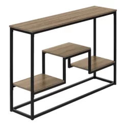 Multi Tier Wood Look Console Table - EveryRoom -Baxton Studio Store GUEST ca1db6d5 87bf 4cdc b606 b242d7dc808e