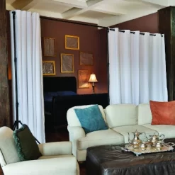 Room Dividers Now Freestanding Adjustable Room Divider Stand 25ft - 37ft 6in Wide - Black (Without Curtains) 16 Room Dividers Now Freestanding Adjustable Room Divider Stand 25ft - 37ft 6in Wide - Black (Without Curtains) -Baxton Studio Store GUEST ca610804 6ebc 448d a348 2d3438146911