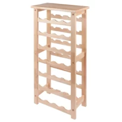 Napa Wine Rack Beech - Winsome -Baxton Studio Store GUEST caf72a93 2634 4b64 81aa 554f2901bc71