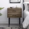 Ora Mid-Century Modern 2 Drawer Nightstand - Saracina Home -Baxton Studio Store GUEST cc88c56f 0344 4048 911a 60024df34825