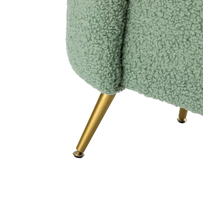 Alina Storage Bench With Metal Legs For Bedroom | ARTFUL LIVING DESIGN 9 Alina Storage Bench With Metal Legs For Bedroom | ARTFUL LIVING DESIGN - Image 7