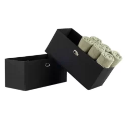 3pc Torino Set Storage Shelf With Baskets - Winsome 12 3pc Torino Set Storage Shelf With Baskets - Winsome -Baxton Studio Store GUEST cf485b0e c610 4d07 9ae9 6d01063f0f55