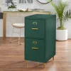 Dixie 2 Drawer Cabinet Green - Buylateral -Baxton Studio Store GUEST cffd6f1a 3821 433e a721 80becbab625e