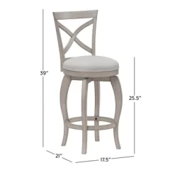 Ellendale Swivel Counter Height Barstool - Hillsdale Furniture -Baxton Studio Store GUEST d0b838ca c79e 4695 bf79 1f687a09f276