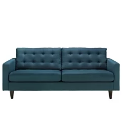 Empress Upholstered Sofa Azure - Modway