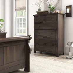 Cory 5 Drawer Wood Modular Storage Chest - Inspire Q